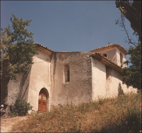 Eglise de Montpezat en Provence.